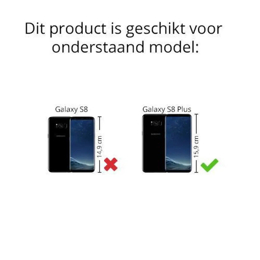 Tech21 Evo Check Samsung Galaxy S8+ Hoesje - Smokey Zwart - afbeelding 6 van 6