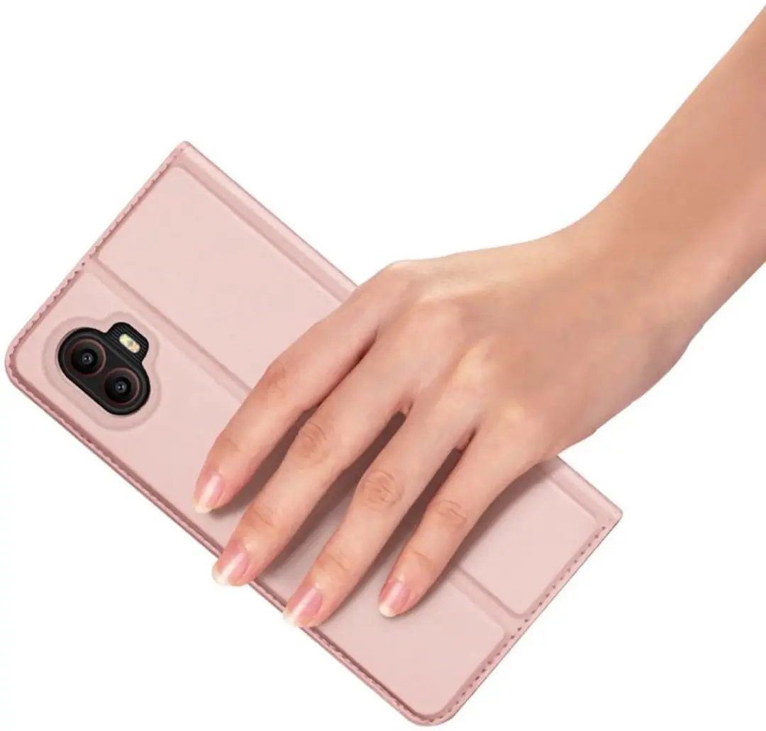 Dux Ducis Skin Pro FOLIO-PRO-RG-G736B Hoesje - Samsung Galaxy Xcover 6 Pro - Roze