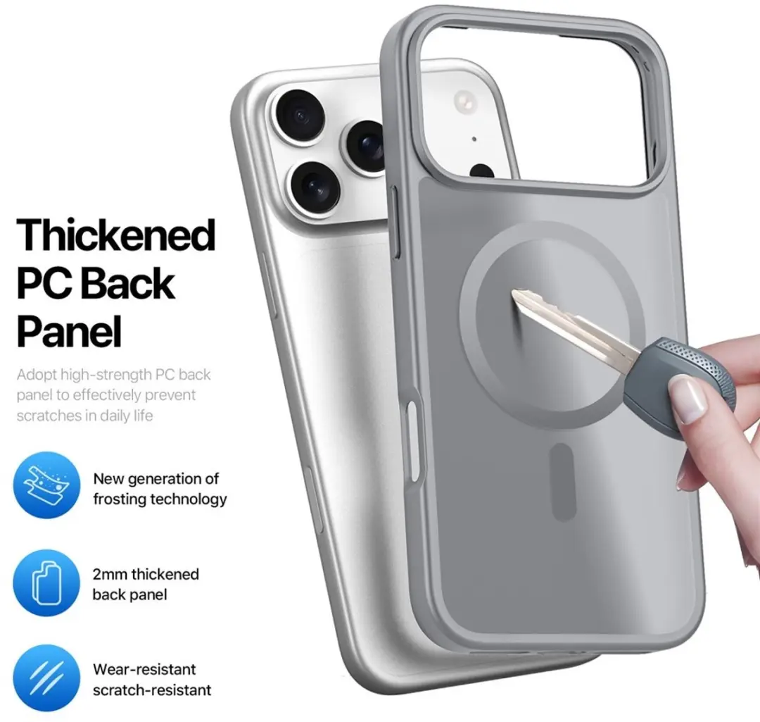 Dux Ducis Yind iPhone 17 Pro Max Hoesje - Grijs
