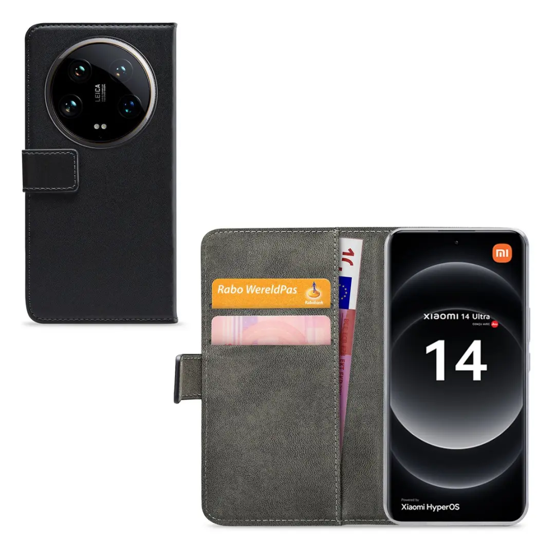 Mobilize Classic Gelly Wallet Bookcase Xiaomi 14 Ultra - Zwart