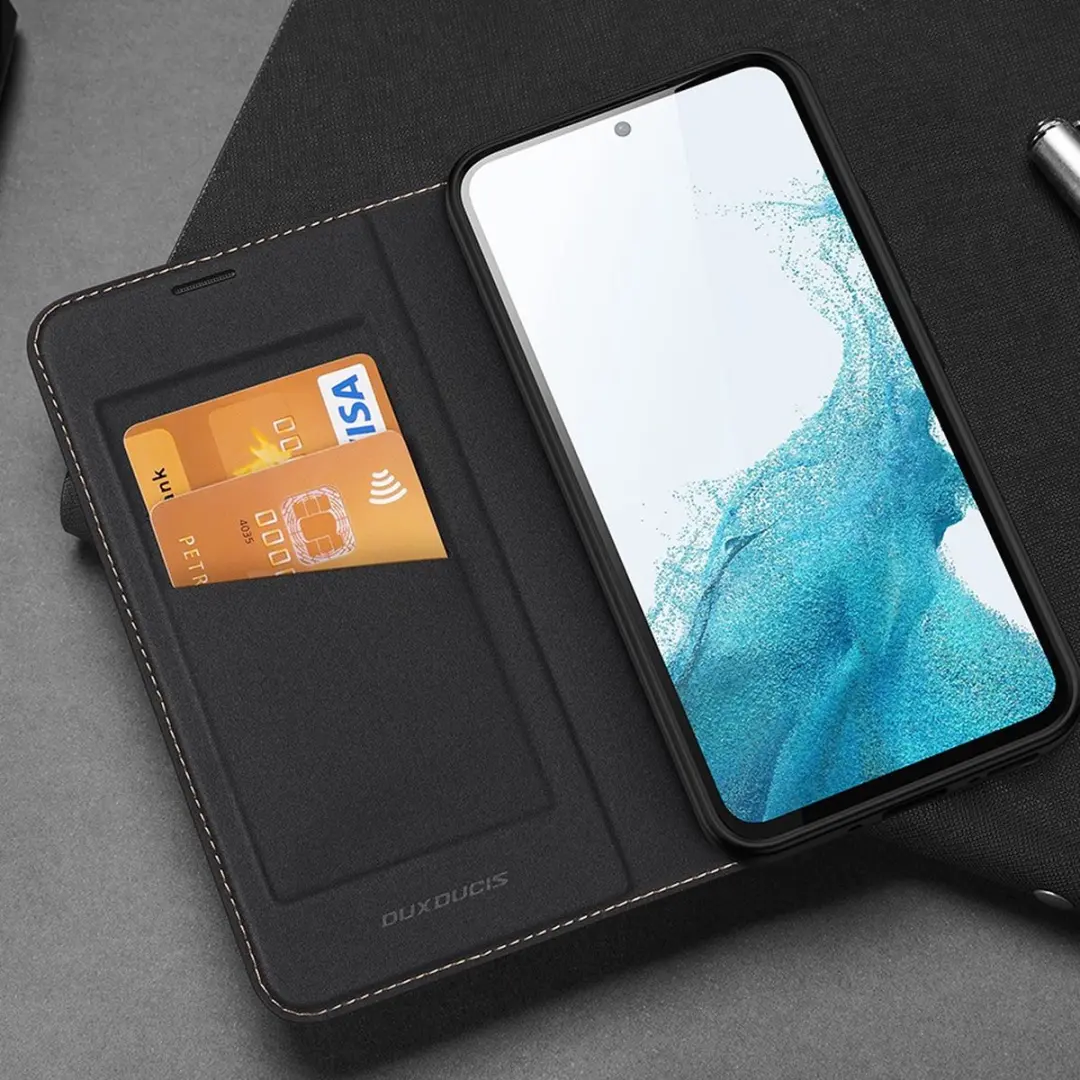 Dux Ducis Hoes Samsung Galaxy A54 5G - Book Case - Zwart