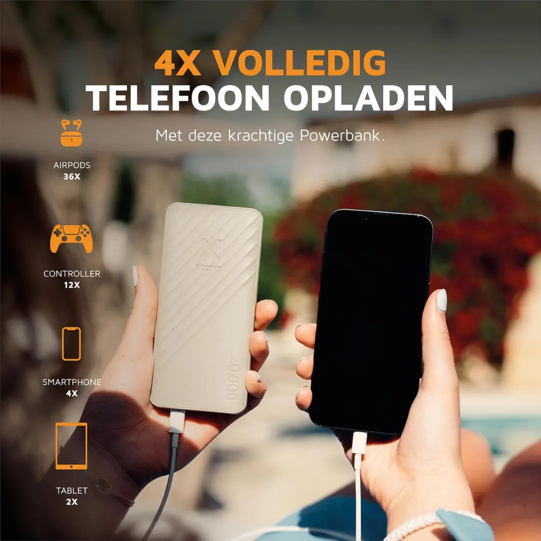 Xtorm Go2 Powerbank XG2202 20.000mAh - Blauw