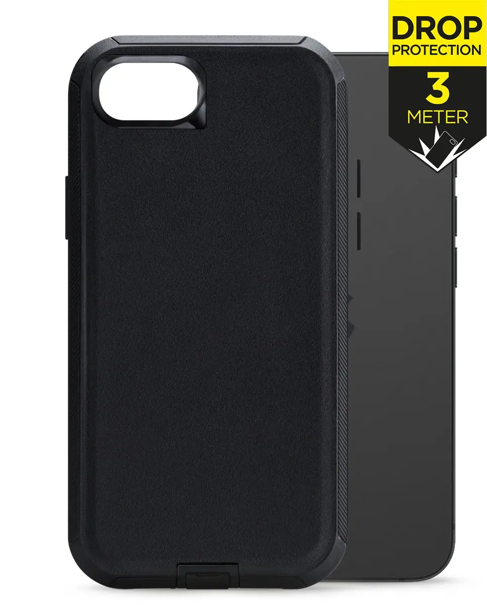 Mobilize Defender MOB-DCB-IPHSE4 iPhone 16e Hoesje - Zwart