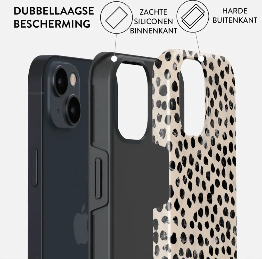 Burga Tough Backcover iPhone 15 MagSafe - Almond Latte