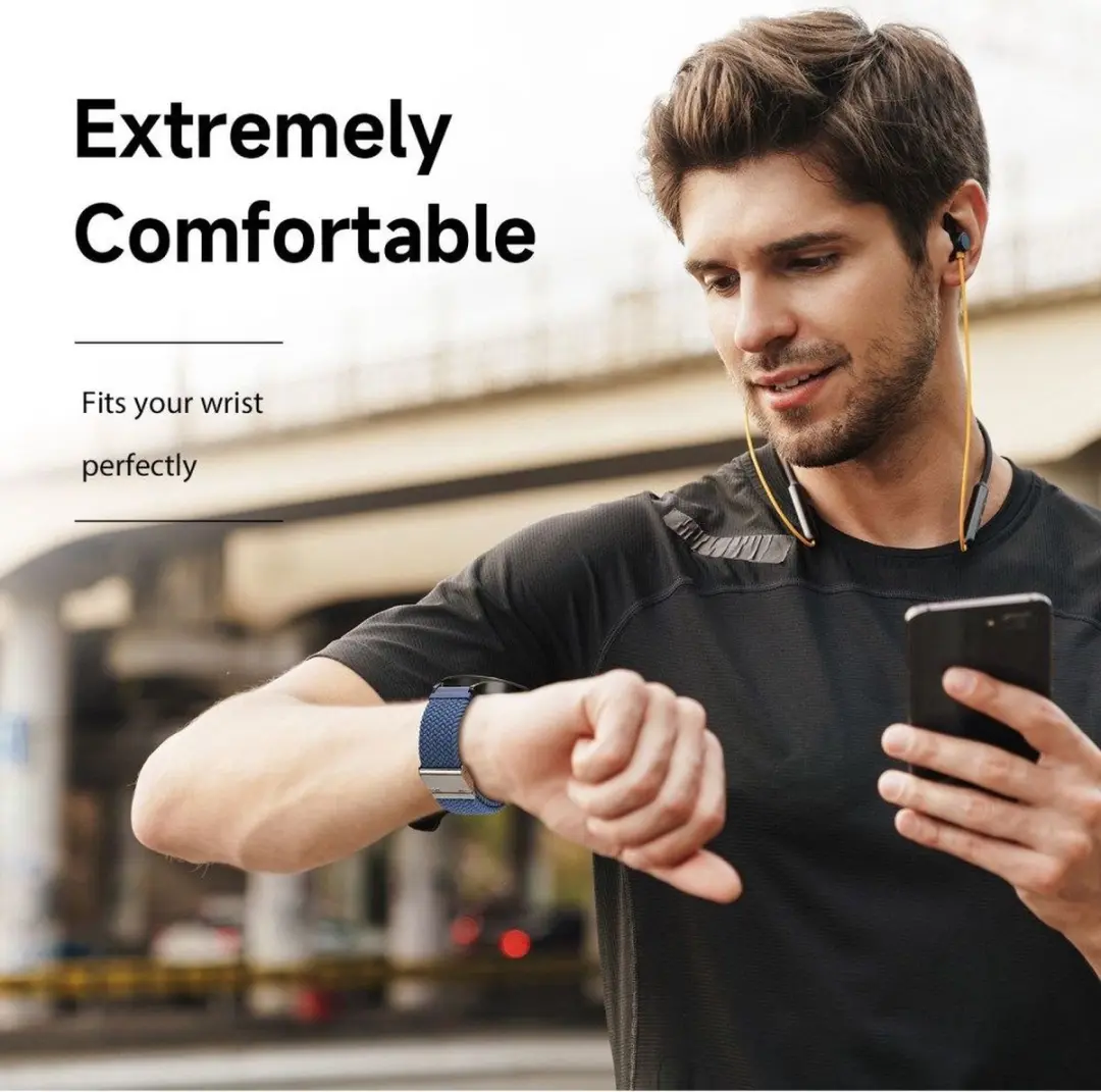 Dux Ducis Smartwatch Band Blauw 20mm - Samsung Galaxy Watch