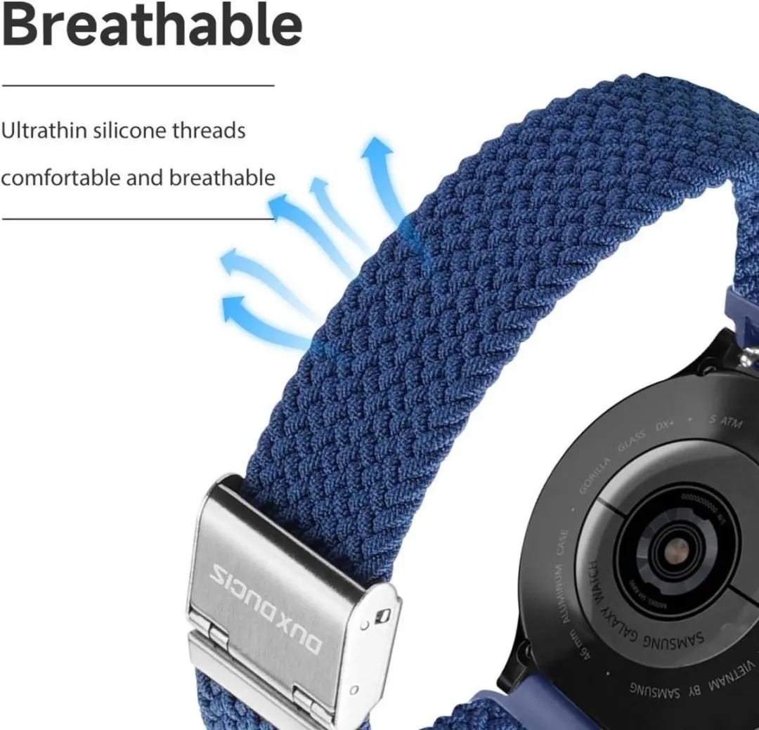 Dux Ducis Smartwatch Band Blauw 20mm - Samsung Galaxy Watch