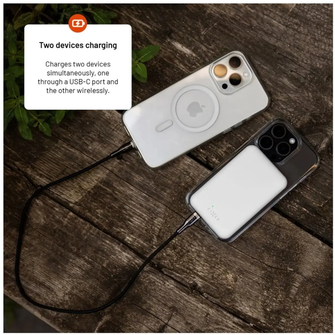 Fixed Powerbank FIXZENM-6-WH 6000mAh - Wit