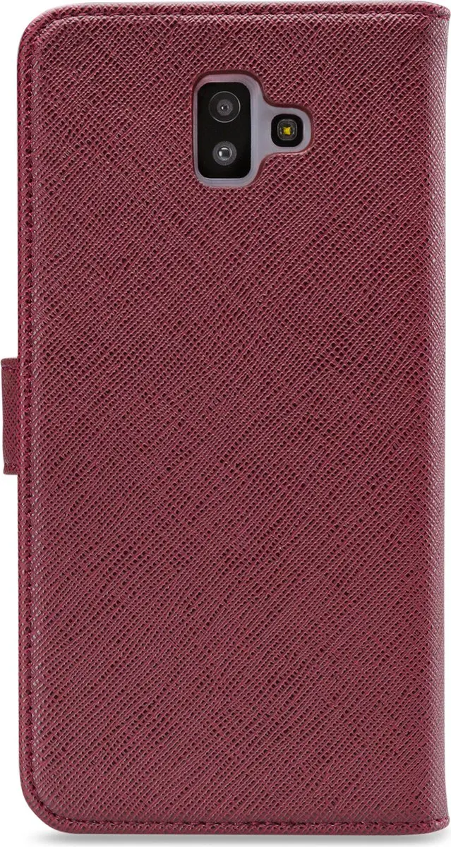 My Style MSFWLT1041 Telefoonhoesje Samsung Galaxy J6+ - Bordeaux