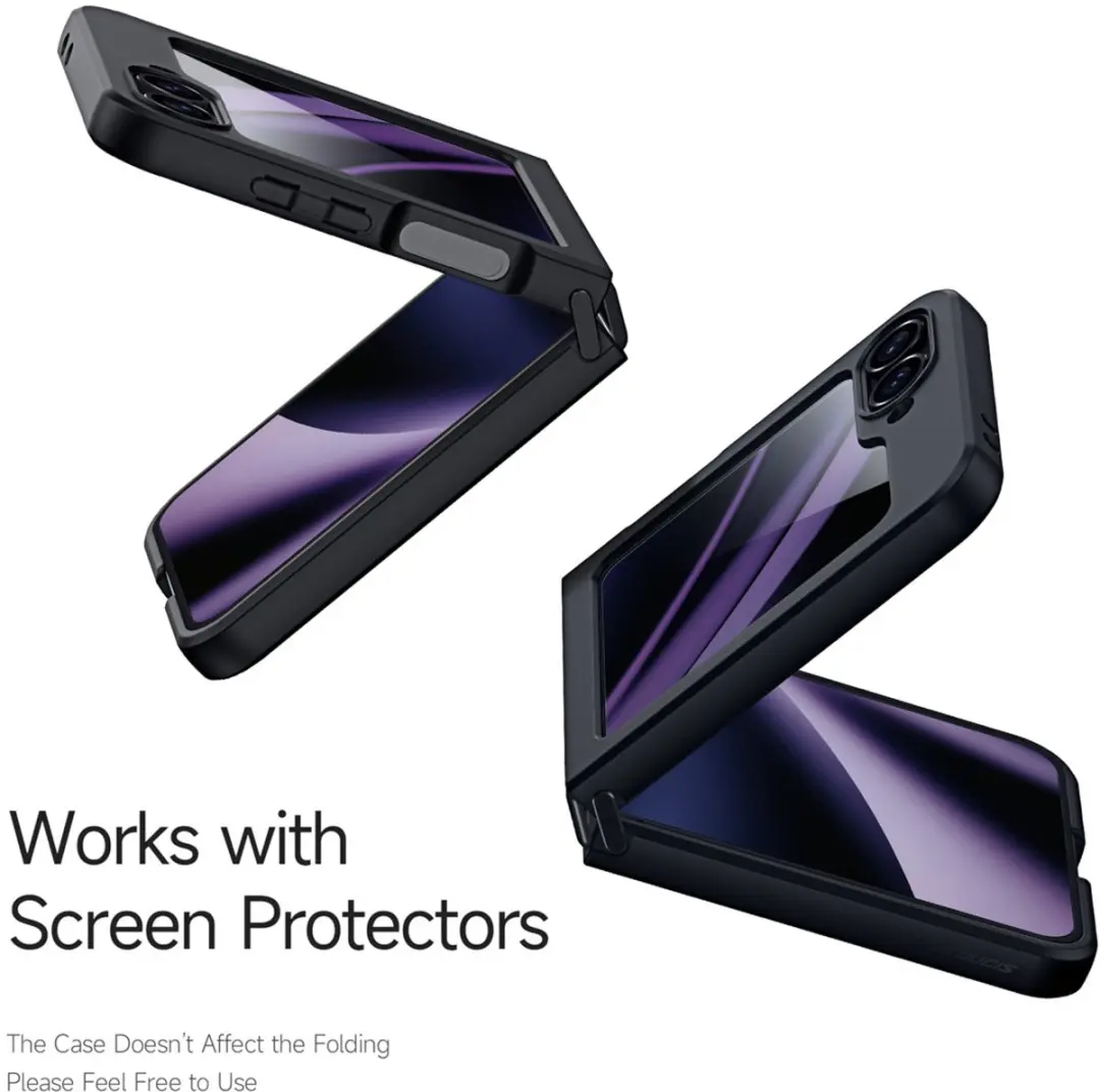 Dux Ducis Aimo Mag Series Hoesje Samsung Galaxy Z Flip 6 - Zwart