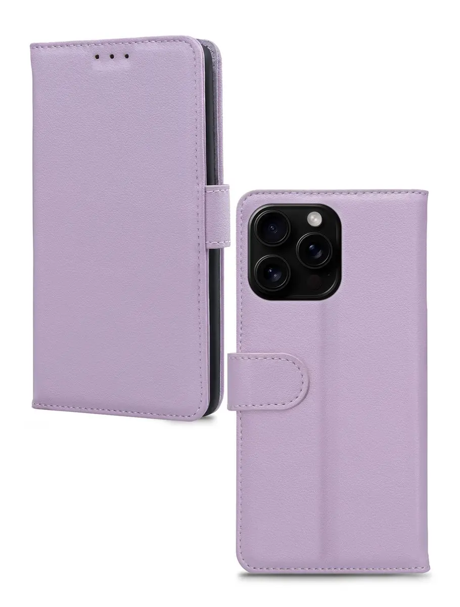 Mobilize Premium Gelly Bookcase Portemonnee iPhone 16 Pro - Paars