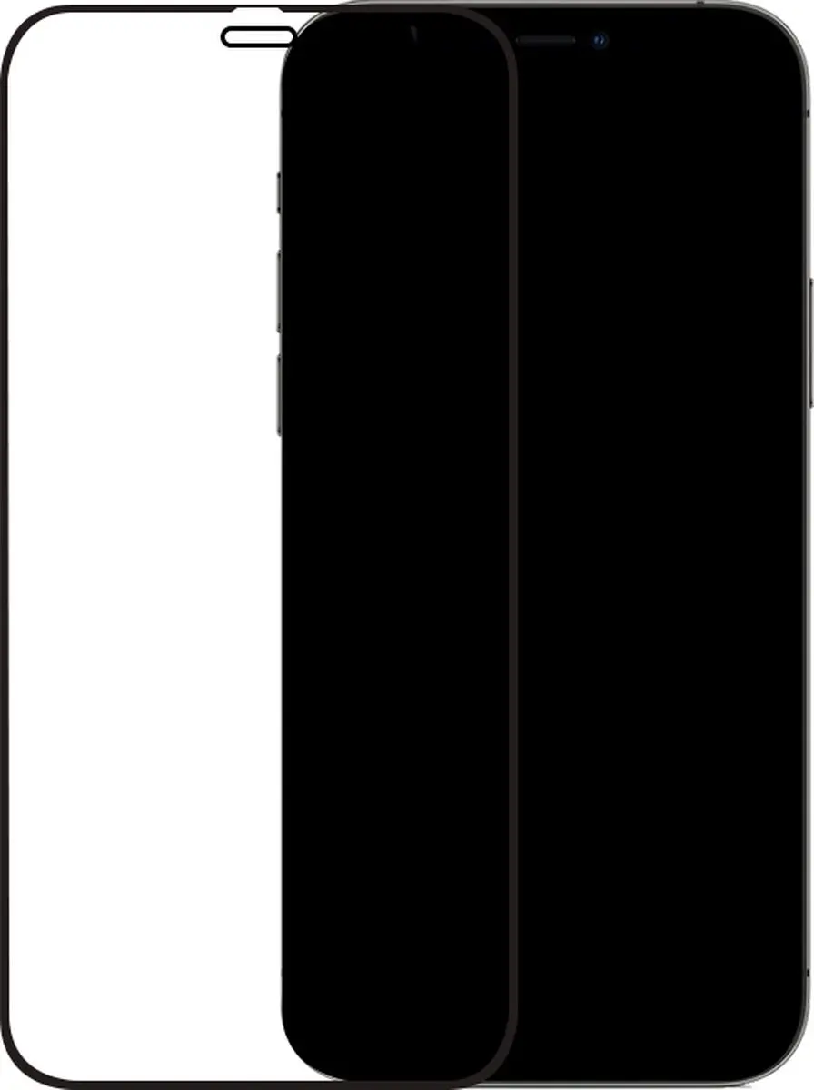 Mobilize iPhone 12 Pro Max Screenprotector - Case Friendly - Zwart