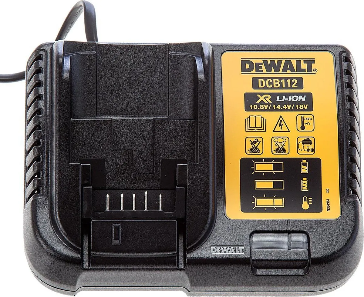 DeWalt DCB112-QW Acculader 18V Li-Ion