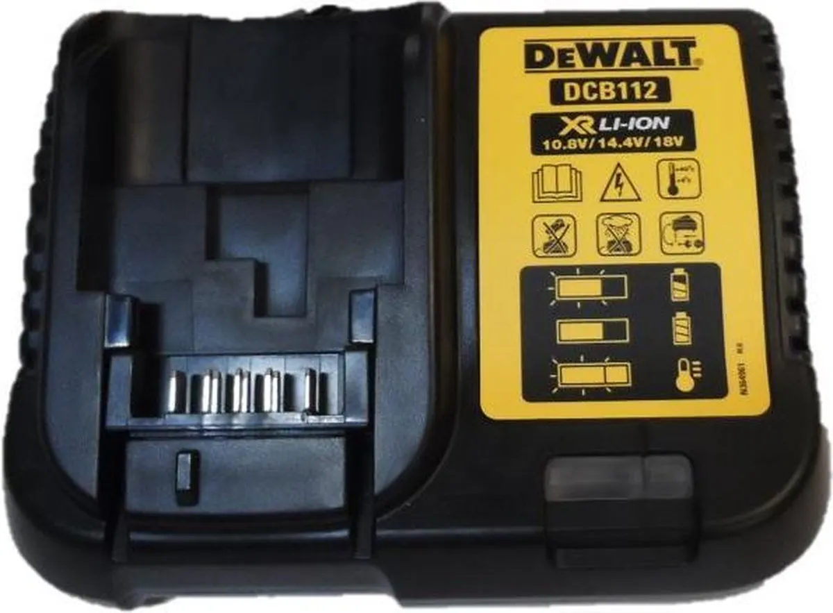 DeWalt DCB112-QW Acculader 18V Li-Ion