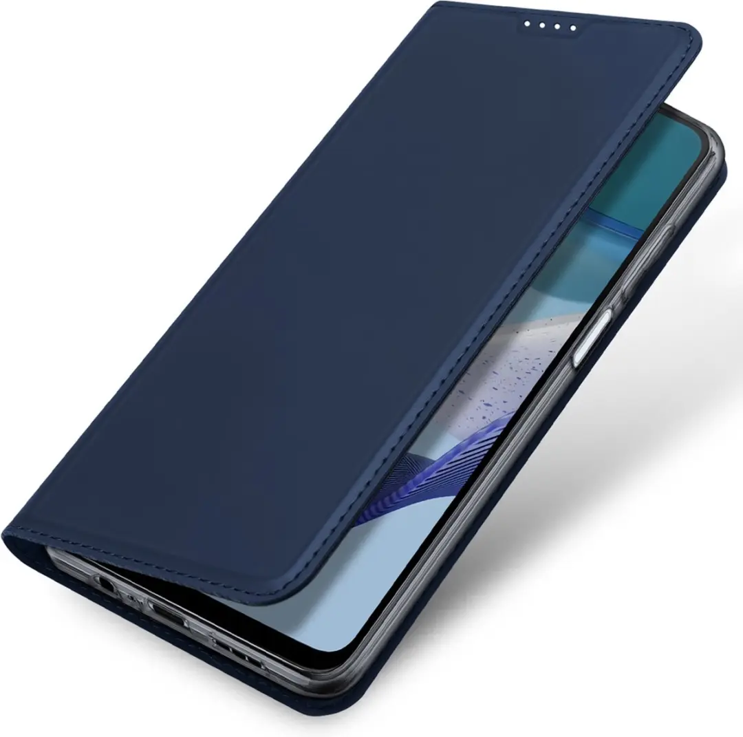 Dux Ducis Skin Pro Moto G53 Hoesje Portemonnee - Blauw FOLIO-PRO-BL-MG153