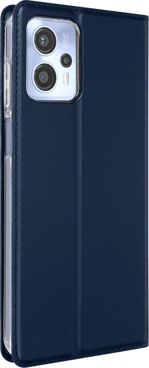 Dux Ducis Skin Pro Moto G53 Hoesje Portemonnee - Blauw FOLIO-PRO-BL-MG153