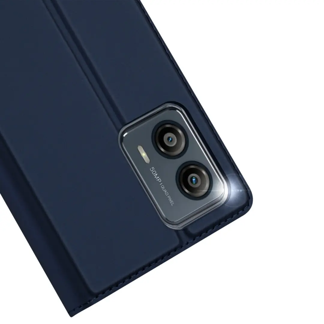 Dux Ducis Skin Pro Moto G53 Hoesje Portemonnee - Blauw FOLIO-PRO-BL-MG153