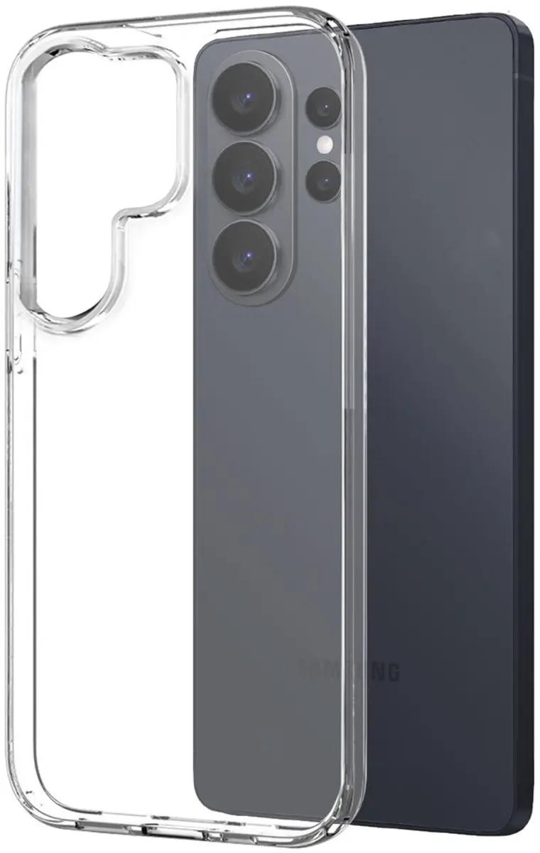 NORTHJO 3-in-1 Set Galaxy S26 Ultra - TPU Hoesje + Schermbeschermer + Lens - Transparant