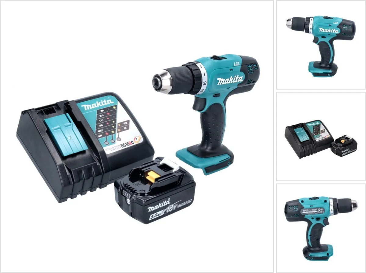 Makita DDF453RT1 Accuboormachine 18V 42Nm