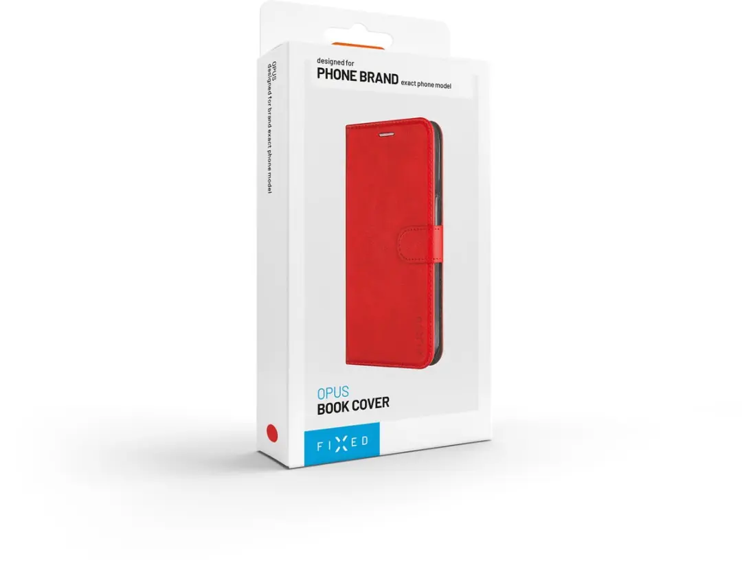 Fixed Opus Flip Cover FIXOP3-1502-RD - Rood - 3 Pasjes