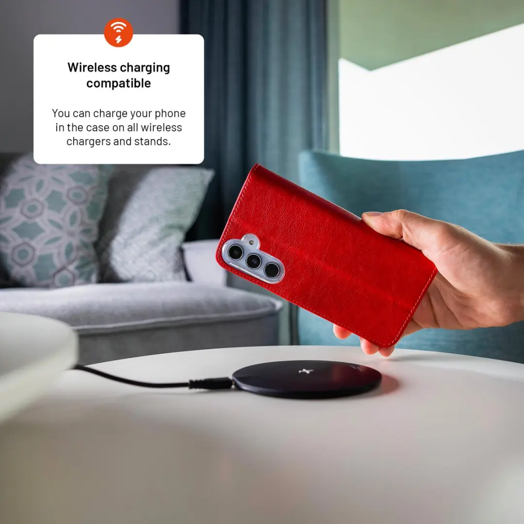 Fixed Opus Flip Cover FIXOP3-1502-RD - Rood - 3 Pasjes