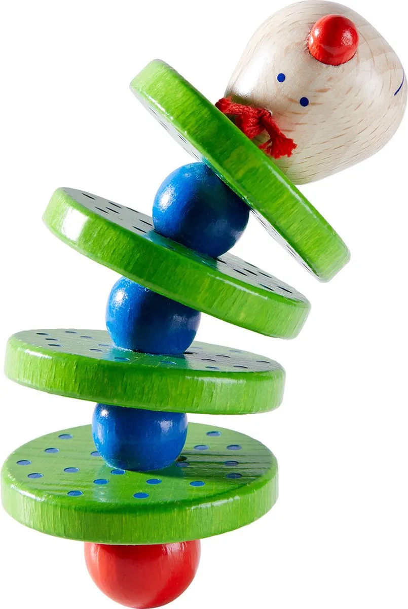 Haba Rammelaar Flapsi - Groen/Blauw/Rood/Blank
