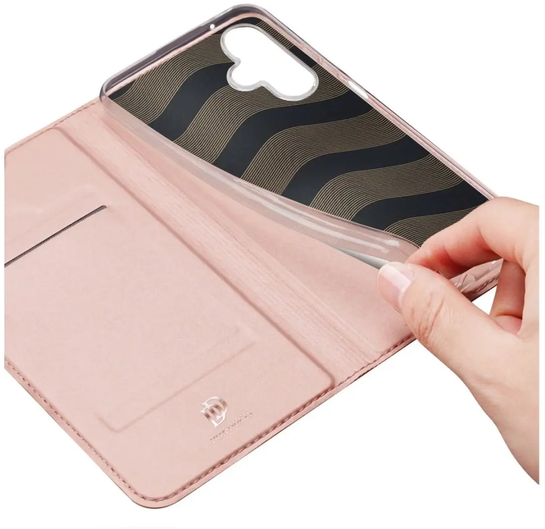 Dux Ducis Skin Pro Hoesje Samsung Galaxy A07 - Roze
