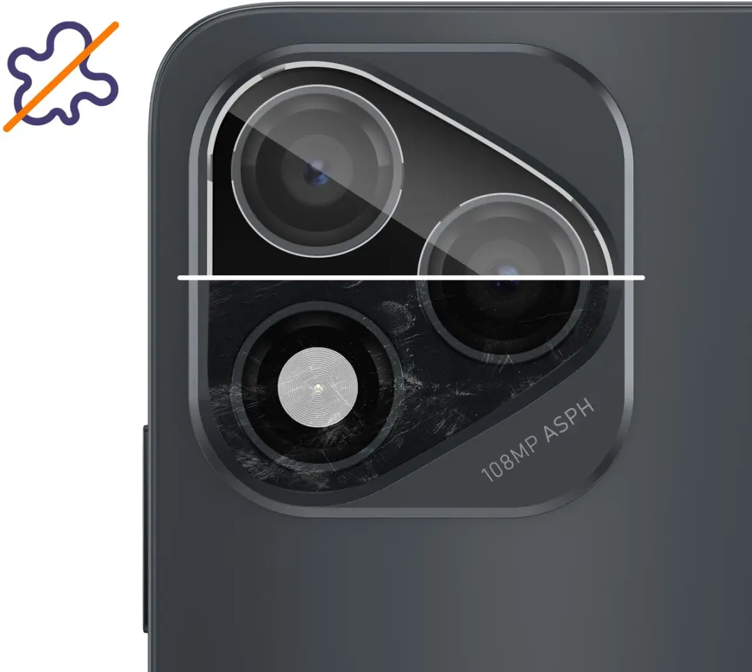 Imak Camera Beschermer Honor 400 Lite - Zwart
