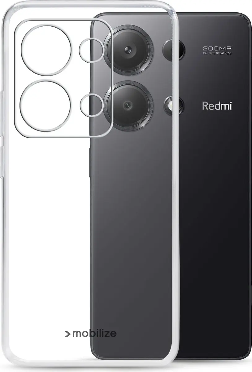 Mobilize POCO M6 Pro Telefoonhoesje - Transparant TPU