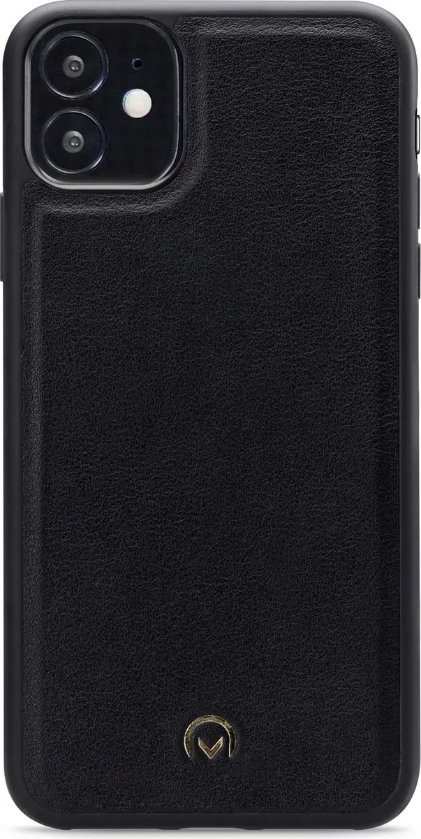 Mobilize iPhone 12 Mini Clutch Case - Effen Zwart - 4 Pasjes