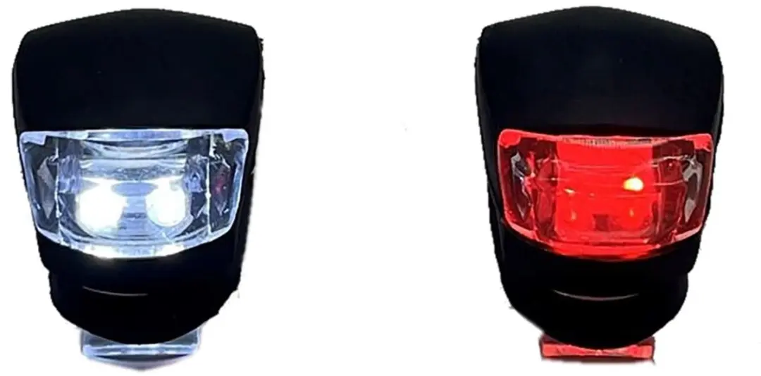 XQMax Fietsverlichtingset LED - Wit