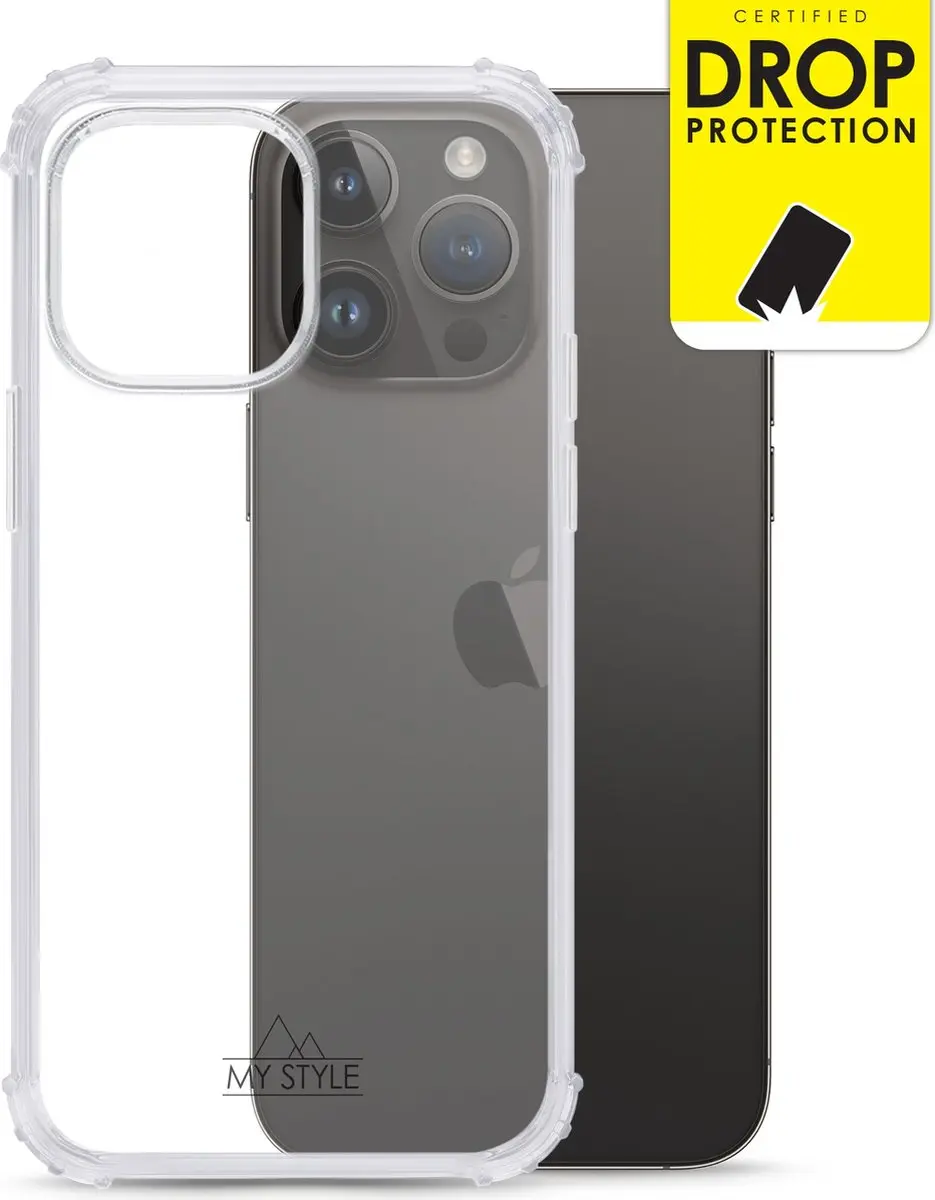 My Style MSPFCS1096 Hoesje iPhone 14 Pro Max - Transparant