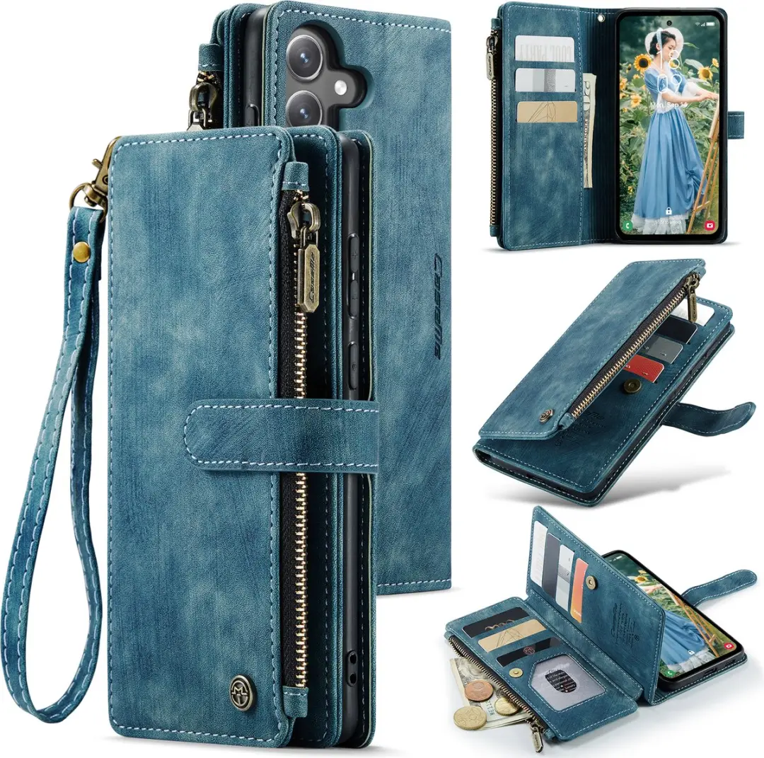 CaseMe C30 Book Case Hoesje Samsung Galaxy S24 FE