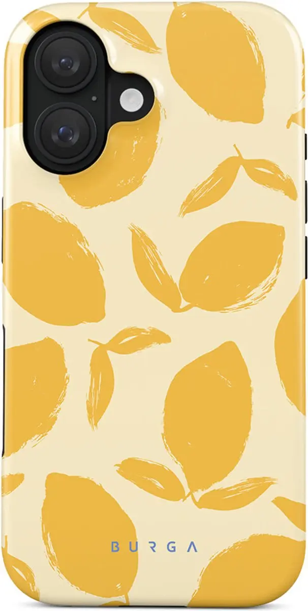 Burga Tough Case Apple iPhone 16 Lemon Tart