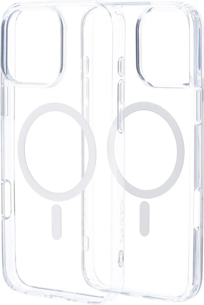 Mobiparts MP-127200 Hoesje iPhone 16 Pro Max - Hardcover MagSafe - Transparant - afbeelding 6 van 6