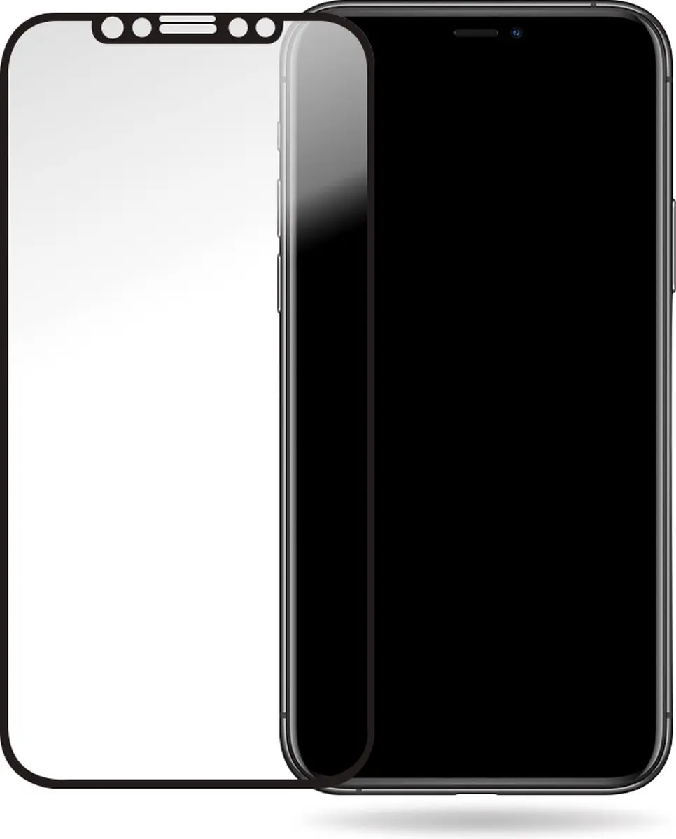 Mobilize iPhone X Glas Screenprotector - Case Friendly - afbeelding 6 van 6