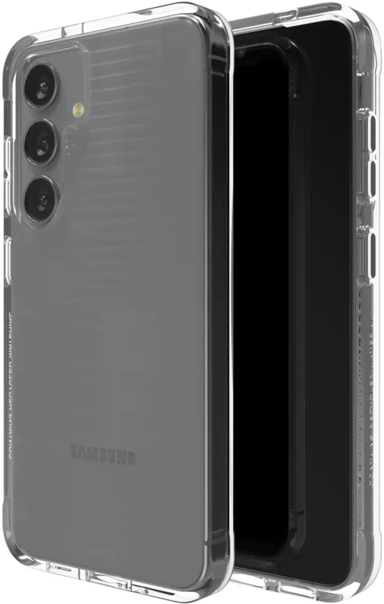 ZAGG Luxe Hoesje Samsung Galaxy S24 3M Valbescherming Transparant