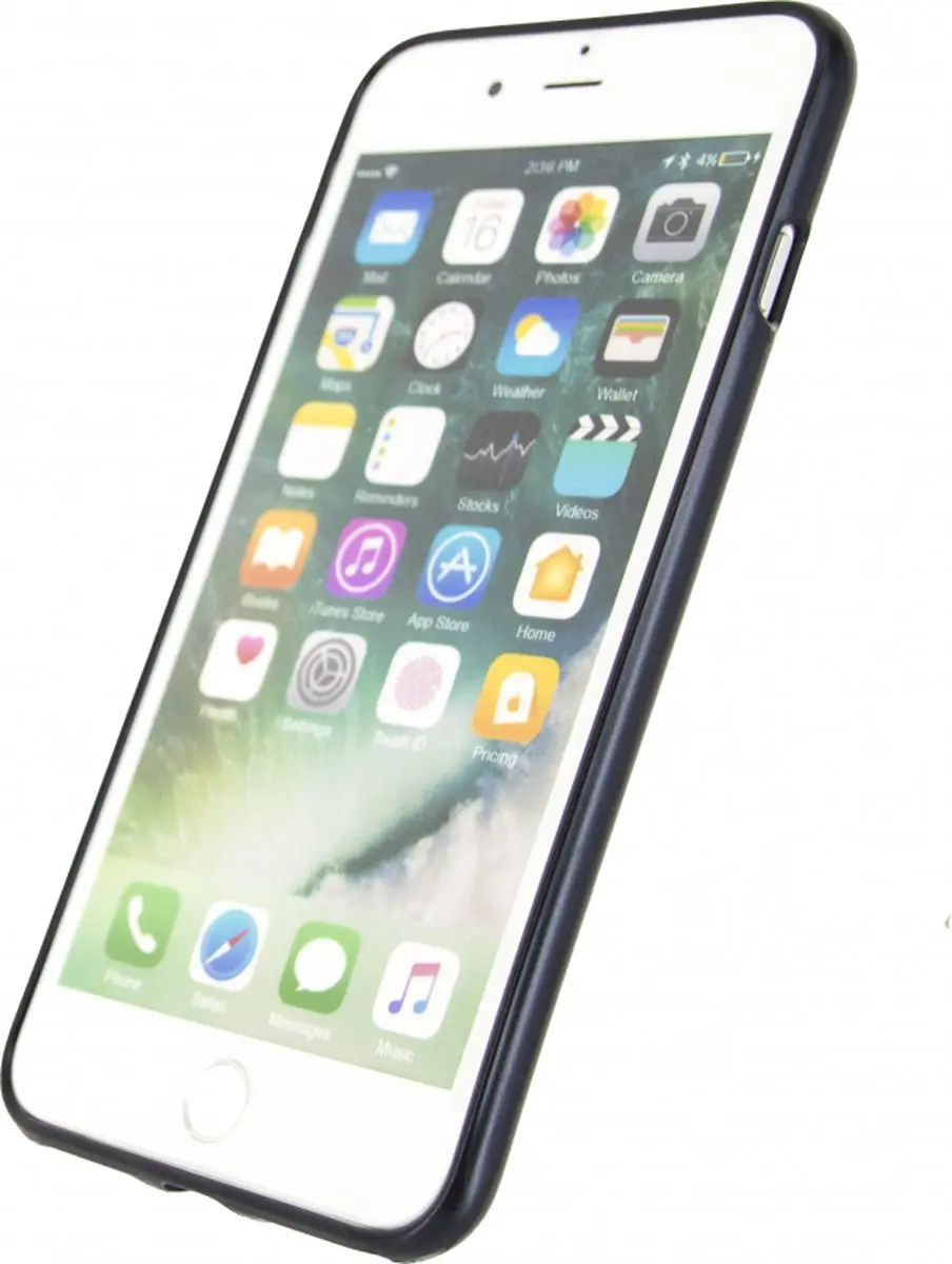 Mobilize Gelly Backcover MOB-MGCJB-IPH7P iPhone 7 Plus Hoesje - Zwart