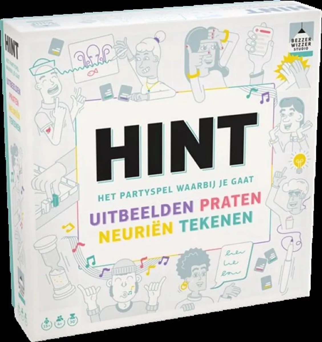 Asmodee Hint Partyspel - 4 Spelers