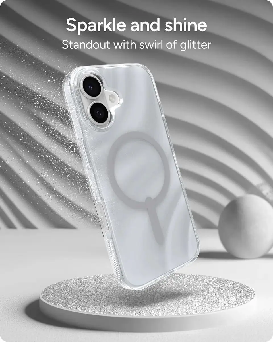 ZAGG Milan Snap Hoesje 702318992 - iPhone 17 - Swirl Silver