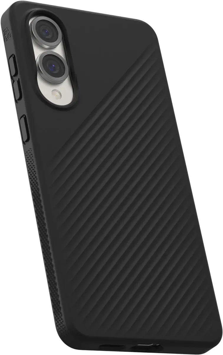 ZAGG Luxe Hoesje Samsung Galaxy S25 Edge - Grafeen Back Cover 702318590 - Zwart