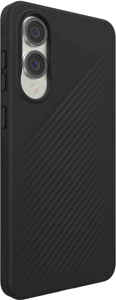 ZAGG Luxe Hoesje Samsung Galaxy S25 Edge - Grafeen Back Cover 702318590 - Zwart