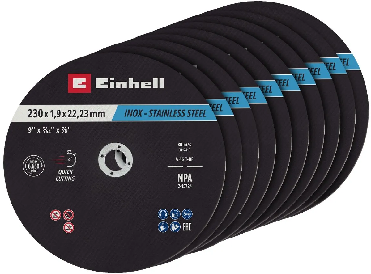 Einhell 711524 Doorslijpschijfset 230mm