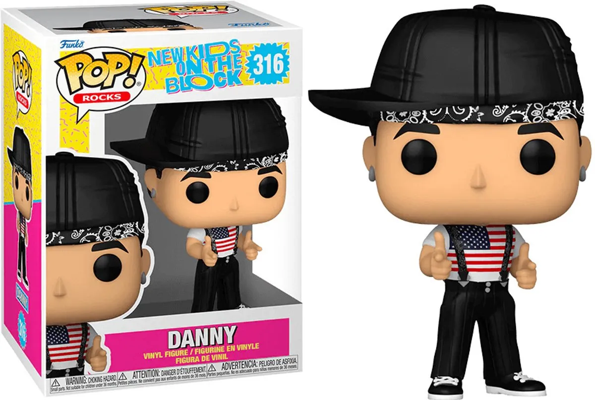 Funko POP! Rocks Danny New Kids On The Block - 9cm - Multicolours
