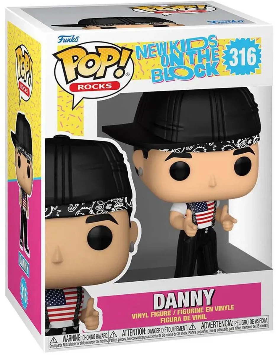 Funko POP! Rocks Danny New Kids On The Block - 9cm - Multicolours