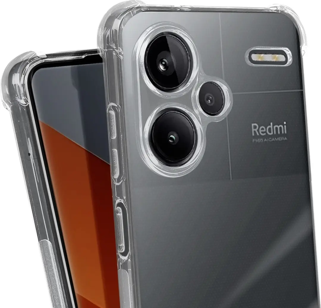 Imak Hoes Xiaomi Redmi Note 13 Pro+ TPBUMP-IMAK-CL-N13P - Transparant