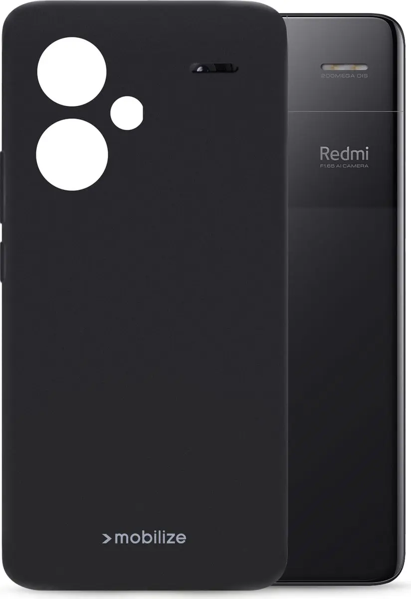 Mobilize Redmi Note 13 Pro+ Hoesje TPU - Zwart