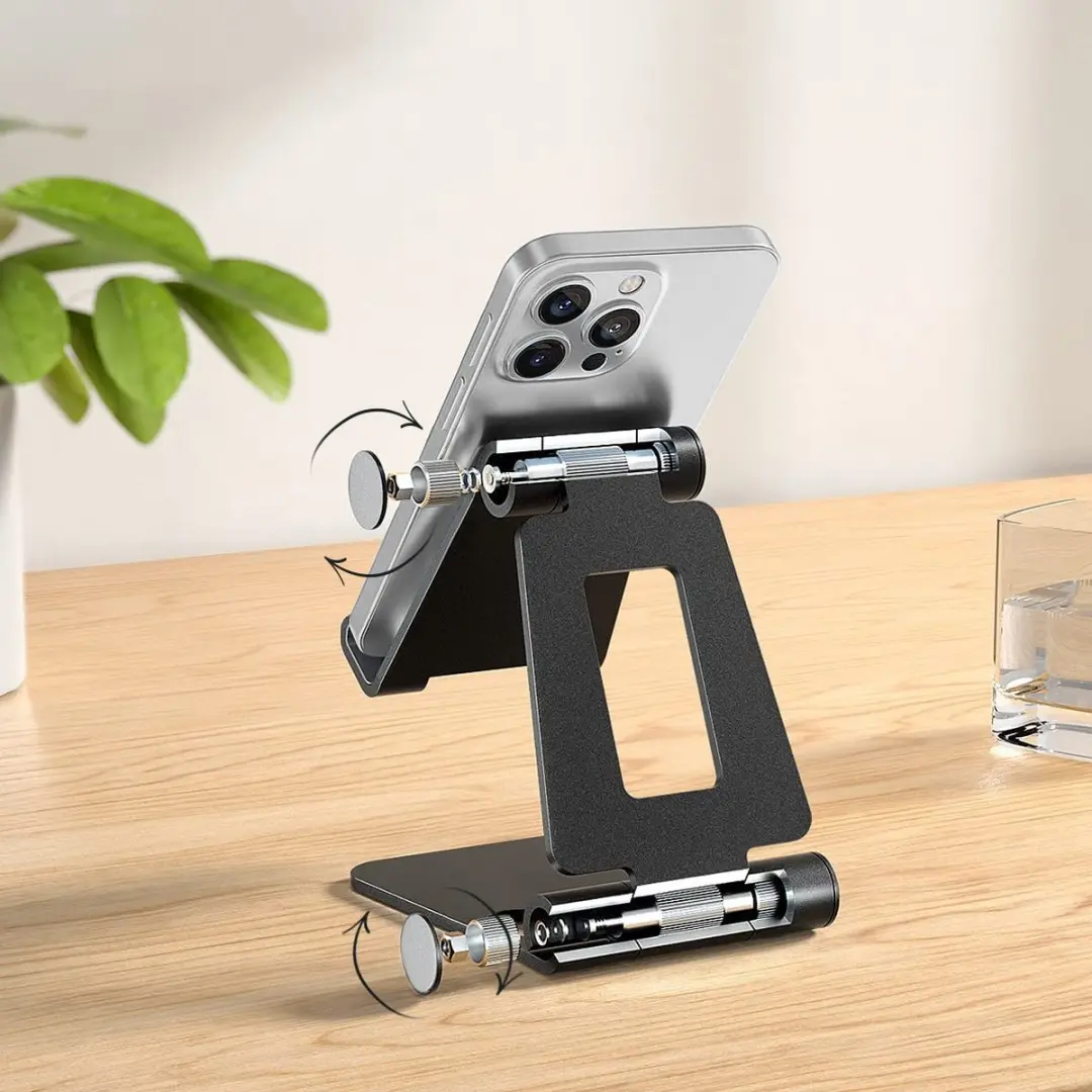 Mobilize Foldable Telefoon Standaard MOB-DH-001 - Zwart