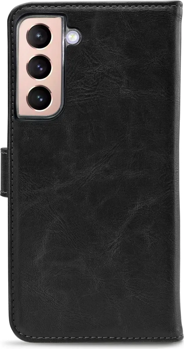 My Style Flex Wallet Samsung Galaxy S21 - 3 Pasjes - Zwart - afbeelding 6 van 6