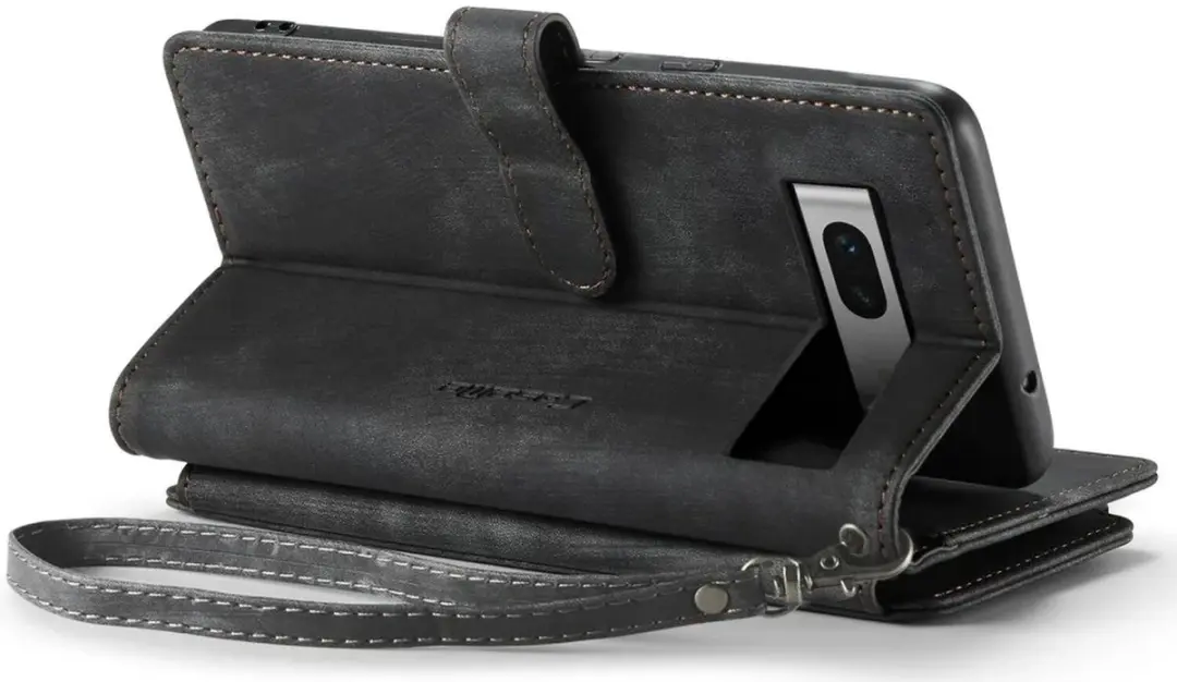 CaseMe C30 Hoesje Google Pixel 7a - Pasjeshouder 10 Stuks - Zwart