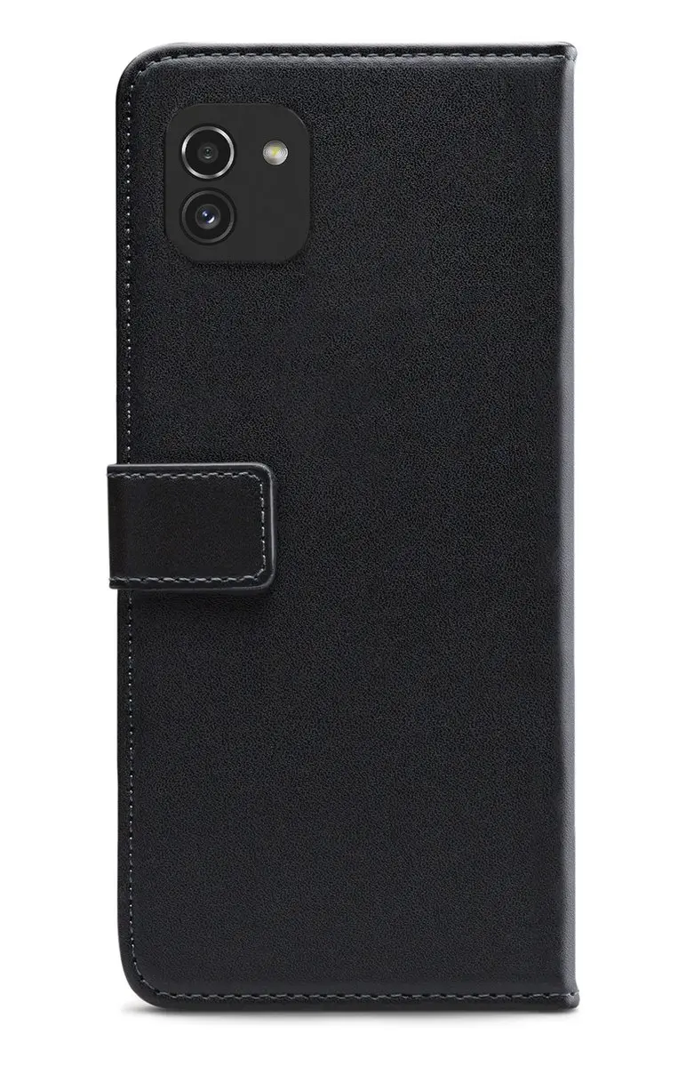 Mobilize Classic Gelly Wallet Bookcase Samsung Galaxy A03 - Zwart